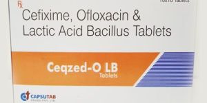 Cefixime + Ofloxacin + Lactic Acid Bacillus Tablets