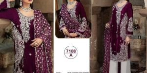 Heavy Fox Georgette Embroidery Back Side Work Pakistani Suits