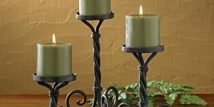 Iron Candle Stand