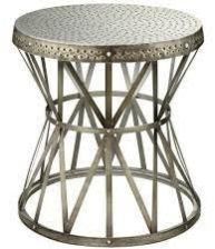 Round Metal Stool