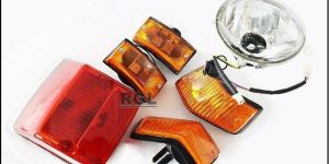 Vespa LML Headlight and Tail Light