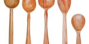 Neem Wood Eco-Friendly Set of 5 Cooking & Serving Ladles