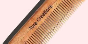 Neem Wood Handmade Unisex Eco-Friendly Pocket Comb