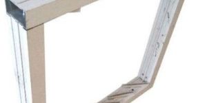 Aluminum Bathroom Door