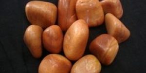 Gajar Agate Tumbled Stone