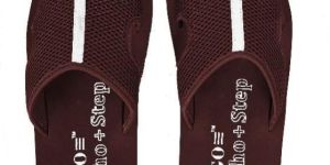 Brown Slides Mens Slippers