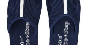 Navy Blue Slider Mens Slippers