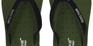 Olive Flat Ladies Slippers