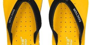 Yellow Flat Ladies Slippers