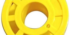 Yellow Plastic Bobbin Spool