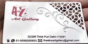 Metal Visiting Card