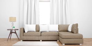 Curved Arm Designer Sofa Set