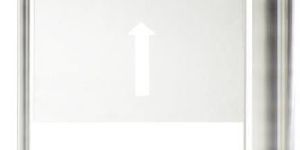 Cylindrical VIP Swing Gate with Glass Arm