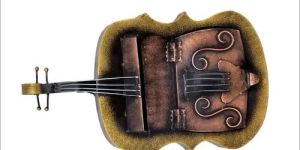 Iron Guitar Letter Box