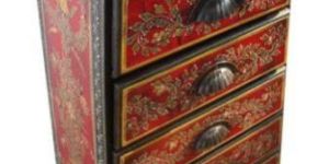 Painted Wooden Drawer