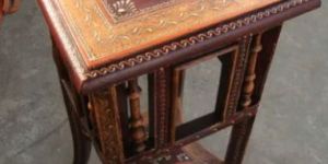 Wooden Painted Stool