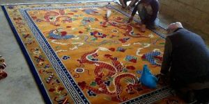 Hand Knotted Indo Tibetan Carpet