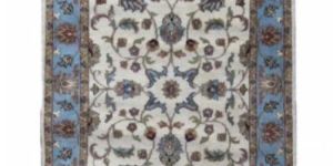 Silk & Rayon Hand Knotted Carpet