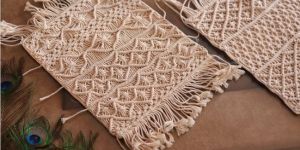 Boho Natural Cotton Macrame Cushion Cover