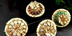 Beaded Ladies Finger Ring