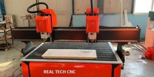 Double Head CNC Router Machine