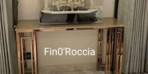 PVD Coated Console Table