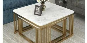 PVD Coated Stainless Steel Centre Table