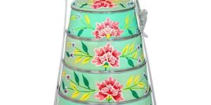 Hand Painted Tiffin Box