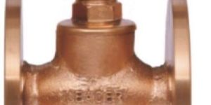 Gun Metal Wheel Valve