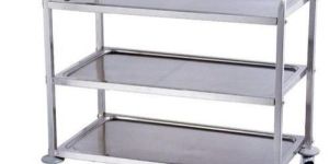 Mild Steel Hospital Trolley