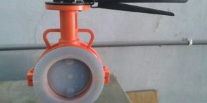 Teflon Lined Butterfly Valve