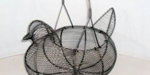Iron Wire Egg Basket