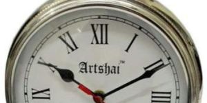 Metallic Table and Desk Clock