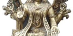 Brass Laxmi Statue