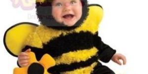 Honey Bee Romper Kids Costume