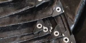 Black Plastic Tarpaulin