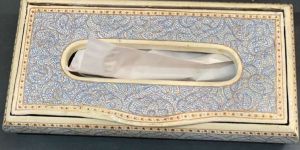 Paper Mache Luxury Tissue Box