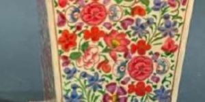 Paper Mache Square Pen Stand