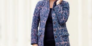 Ladies Kantha Jacket