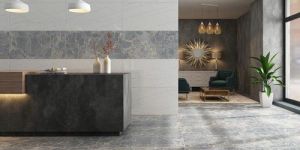Golden Mist Glossy Vitrified Floor Tiles