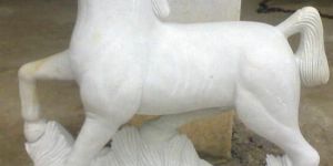 Marble Horse Statue