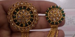 Beaded Two Finger Ring