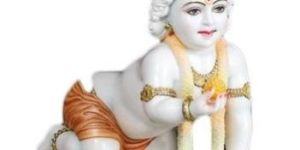 Marble Laddu Gopal Statue
