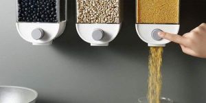 Push Food Storage Container