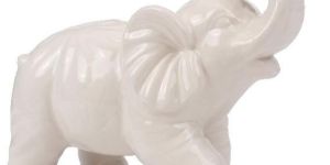 Ceramic Elephant Statue