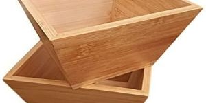 Wooden Square Bowls