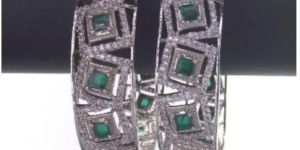 Colored Stone Cz Bangles