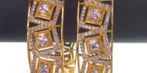 Golden Cz Bangles