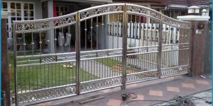 Stainless Steel Door Fabrication Work