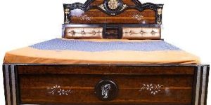 Teak Wood King Size Bed